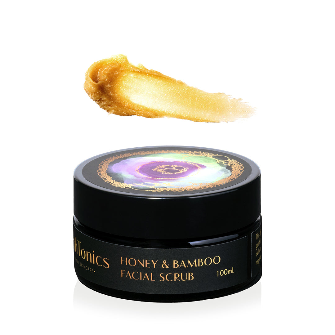 Honey and Bamboo Facial Scrub