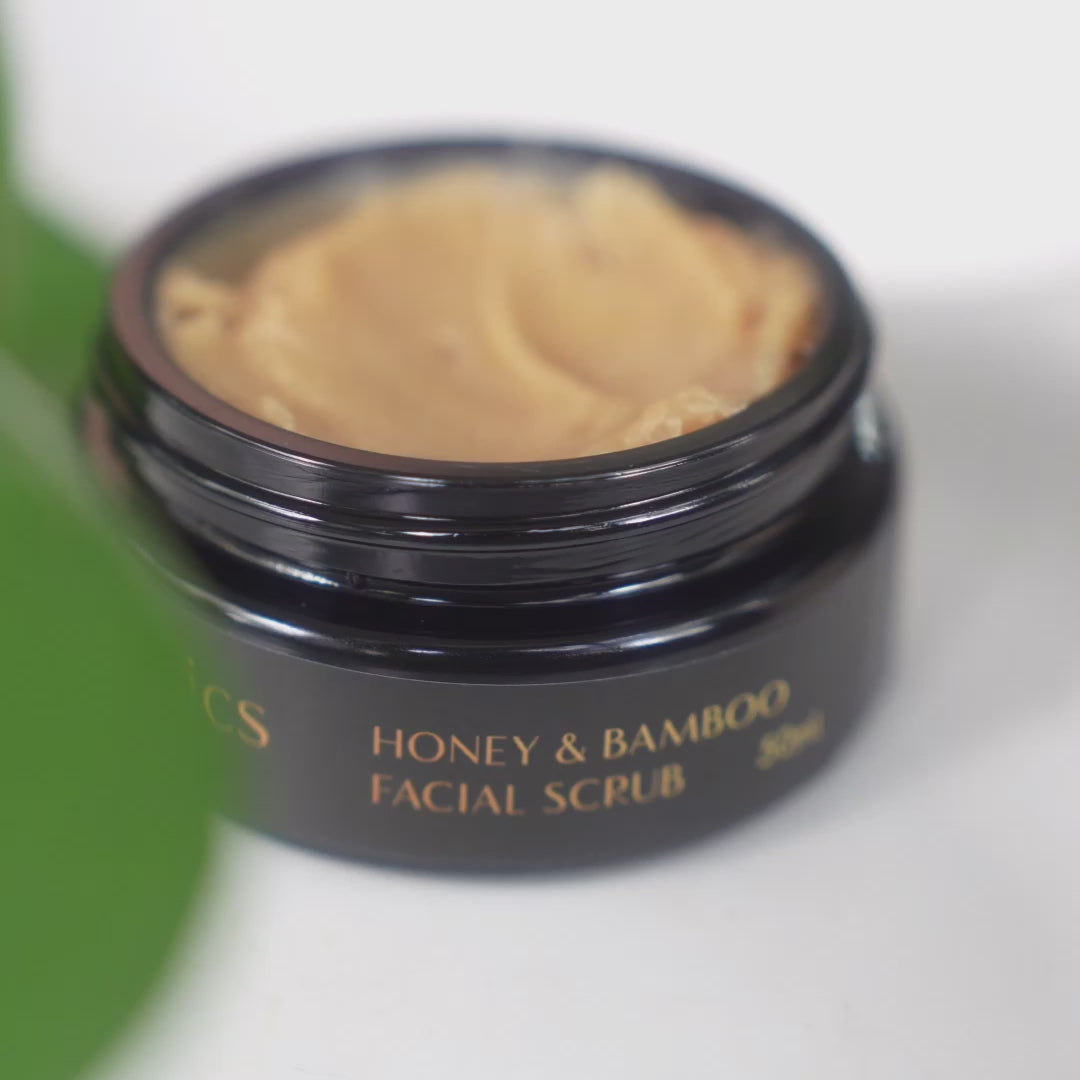 Honey and Bamboo Facial Scrub